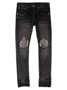 Purple Brand P001 Distressed Stretch Skinny Jeans