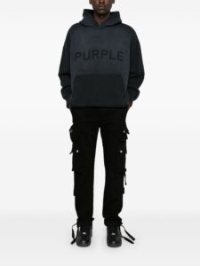 Purple Brand Shadow Wordmark hoodie