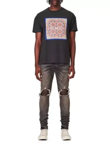 Purple Brand P001 Distressed Stretch Skinny Jeans