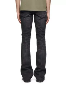 Purple Brand Coated Super Stack Flare Jeans